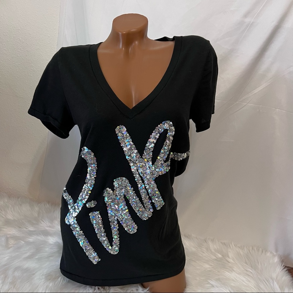 PINK VS BLING SHORT SLEEVE